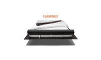 Κρεβάτι Flamingo με ιδιαίτερο κεφαλάρι με μαξιλάρια και πολυ πρωτότυπο σχέδιο