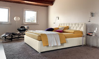 Worn Smart Bed with a special back to a queer design