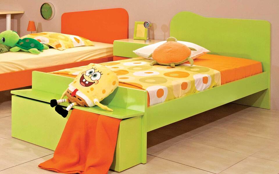 Kids bed Balloon with bench