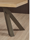 Modern wooden oak table Alice.