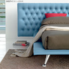 Modern Dizzy Bed with quilted headboard and substrate in many dimensions