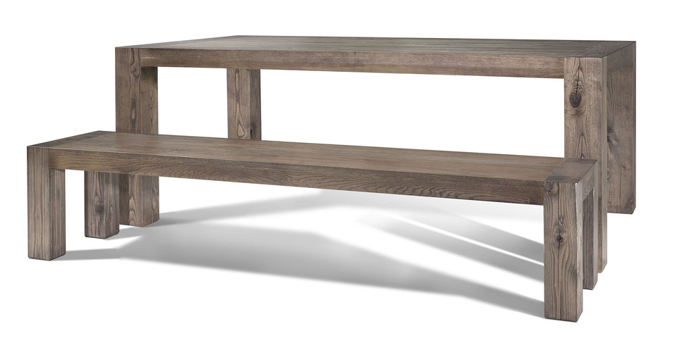Μοντέρνο τραπέζι από δρυς ξύλο  Wood+