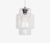 Modern one-lamp glass pendant lamp Fondo