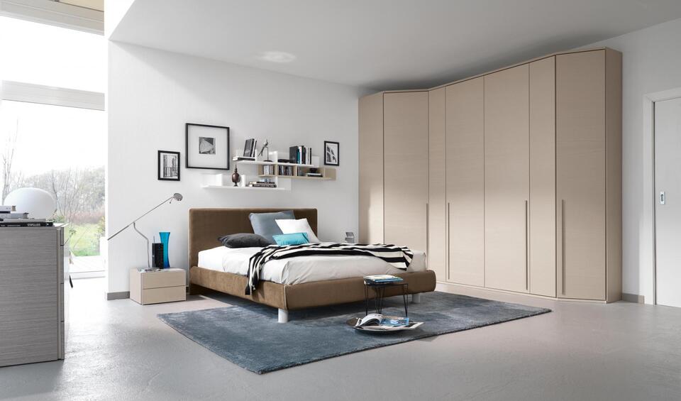 Cabine wardrobe with simple design in different colors
