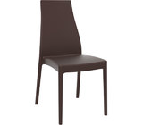 Καρέκλα dark grey πολυπροπυλενιου εξωτερικού χώρου