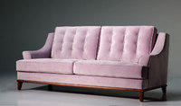 Neoclassical sofa in solid frame