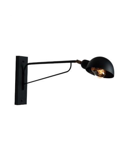 Metal wall sconce