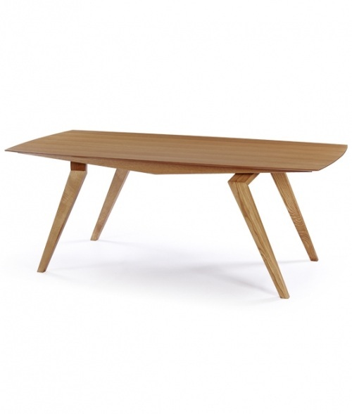 Modern table with original design at Imperia feet
